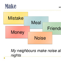 Những cụm từ tiếng Anh đi với Do, Make và Have