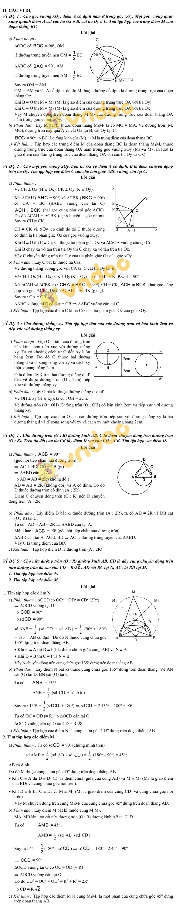 Tập hợp điểm (quỹ tích)