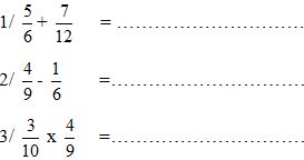 Đề thi khảo sát chất lượng đầu năm môn Toán lớp 5 trường Tiểu học Thanh Tân, Thừa Thiên Huế năm học 2014 - 2015