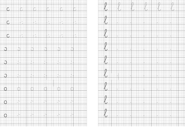 Mẫu vở tập viết cho học sinh lớp 1 - Quyển 1