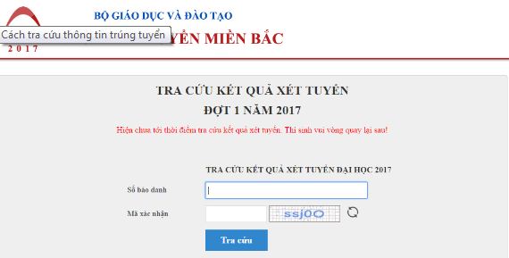56 trường đại học khu vực miền Bắc cùng công bố điểm chuẩn