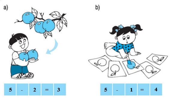 Giải bài tập trang 59 SGK Toán 1