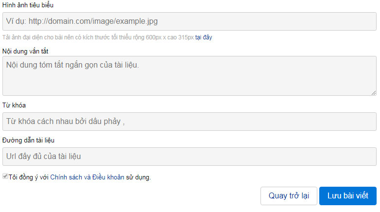 Hướng dẫn cách chia sẻ và tải tài liệu trên VnDoc.com