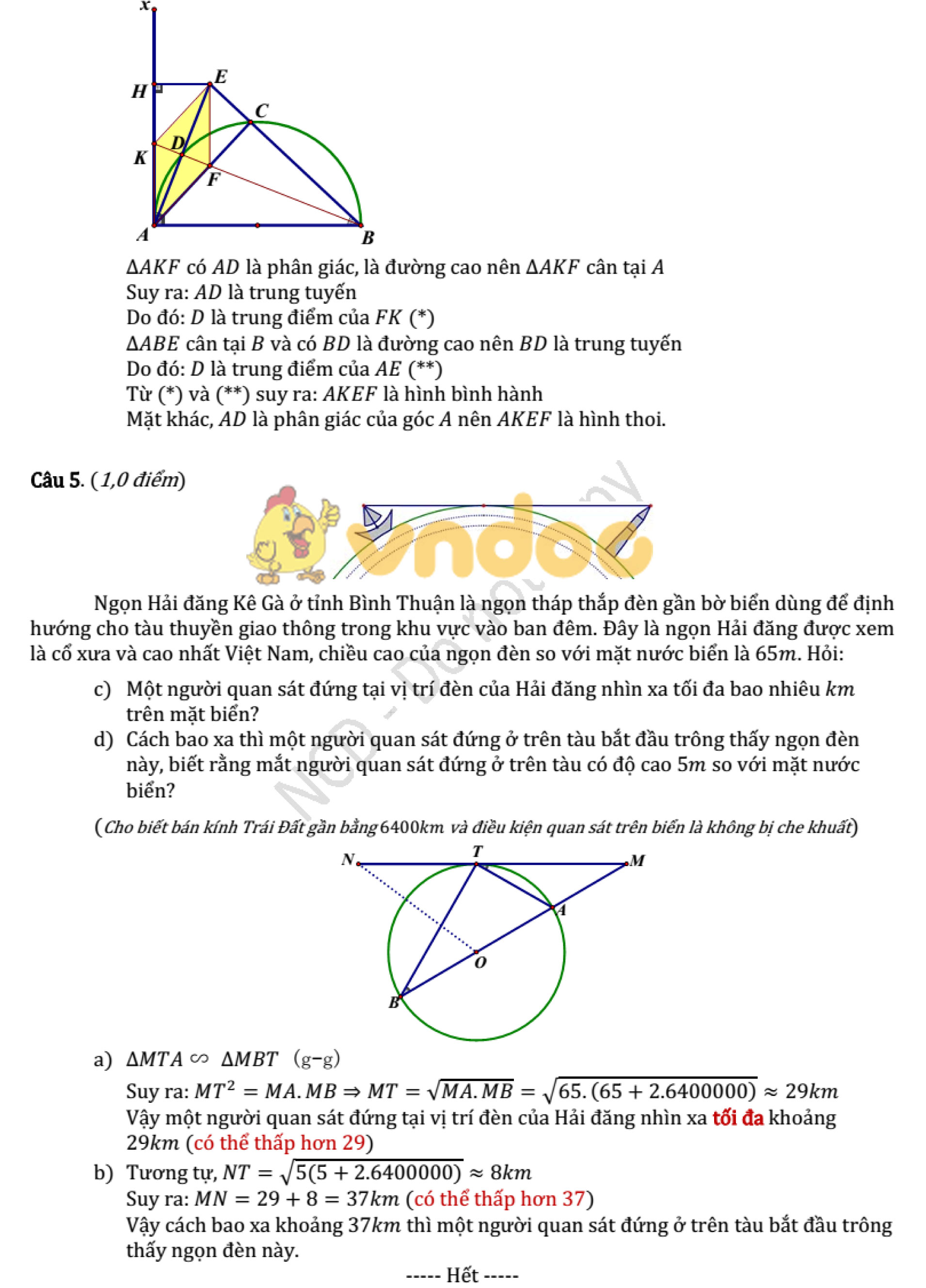 Đề thi tuyển sinh vào lớp 10