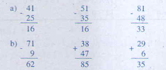 Giải bài tập trang 51 SGK Toán 2