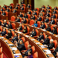 Mẫu bìa bài thu hoạch Nghị quyết trung ương 5 khóa XII