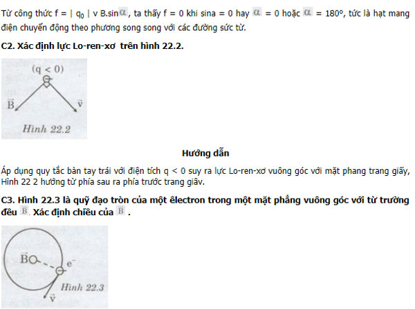 Giải bài tập trang 138 SGK Vật lý lớp 11