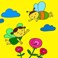 Giáo án lớp lá (5 - 6 tuổi): Bướm và ong