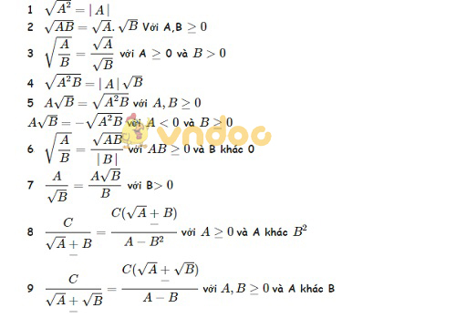 Các dạng Toán Đại Số thường gặp trong đề thi tuyển sinh vào 10