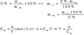 Giáo án Hóa học 8 bài 44: Bài luyện tập 8
