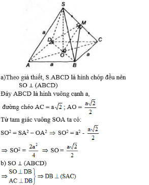 Giải bài tập Toán 11 chương 3 bài 4