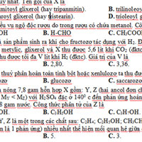 Đề thi thử THPT Quốc gia năm 2018 môn Hóa học trường THPT Đoàn Thượng, Hải Dương (Lần 1)