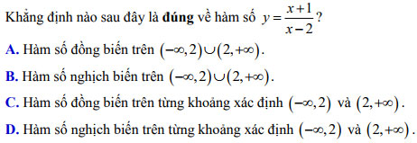 Đề thi thử THPT Quốc Gia môn Toán năm 2020