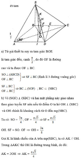 Giải bài tập Toán 11 bài tập ôn tập chương 3