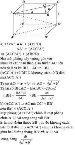 Giải bài tập Toán 11 chương 3 bài 5