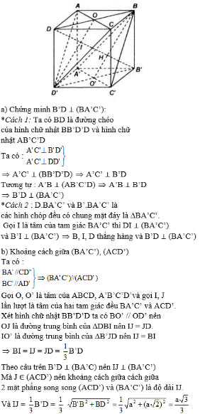 Giải bài tập Toán 11 chương 3 bài 5
