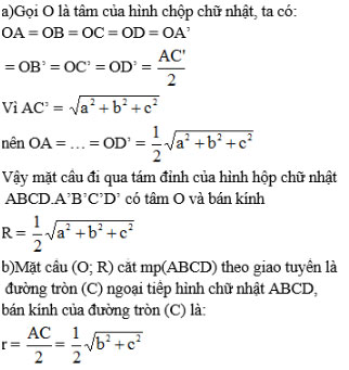 Giải bài tập Toán 12 chương 2 bài 2
