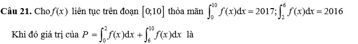 Đề thi thử THPT quốc gia môn Toán năm 2018