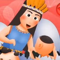 Đóng vai nhân vật Âu Cơ kể lại câu chuyện Con Rồng Cháu Tiên