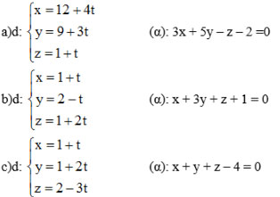 Giải bài tập Toán 12 chương 3 bài 3