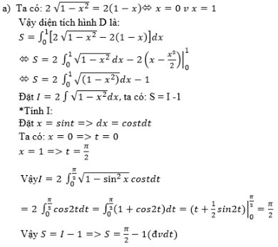 Giải bài tập Toán 12 ôn tập chương 3