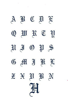 Mẫu chữ hoa viết tay