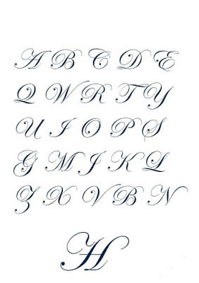 Mẫu chữ hoa viết tay