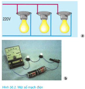 Giải bài tập SGK Công nghệ lớp 8 bài 56: Thực hành: Vẽ sơ đồ nguyên lý mạch điện