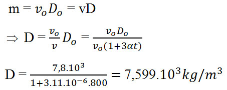 Giải bài tập Vật lý 10 bài 36