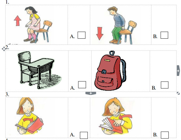 Đề kiểm tra học kì 1 tiếng Anh lớp 3 