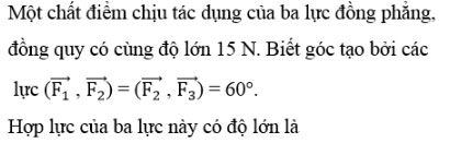Trắc nghiệm Vật lý 10 chương 2