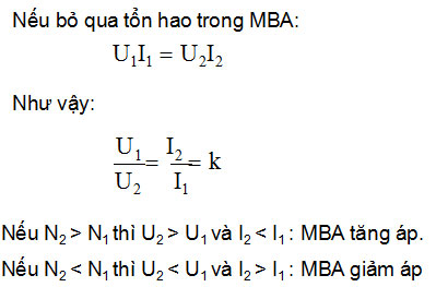 Nguyên lý và cấu tạo máy biến áp