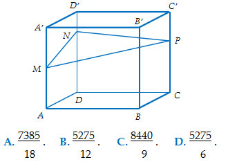 Đề thi thử THPT quốc gia môn Toán năm học 2017 - 2018