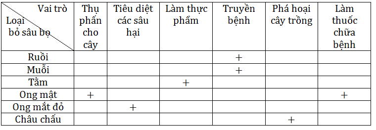 Bài 28: Thực hành: Xem băng hình về tập tính của sâu bọ