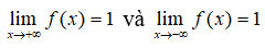 Trắc nghiệm Toán 12 chương 1: Đường tiệm cận