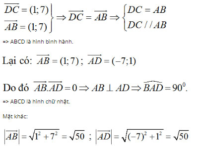Tích vô hướng của hai vectơ