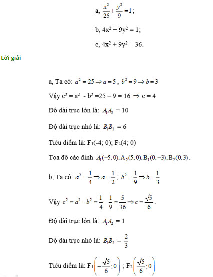 Giải bài tập Hình học 10 bài 4