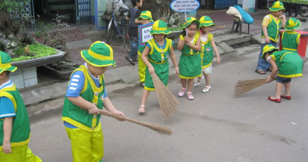 Kể chuyện bảo vệ môi trường