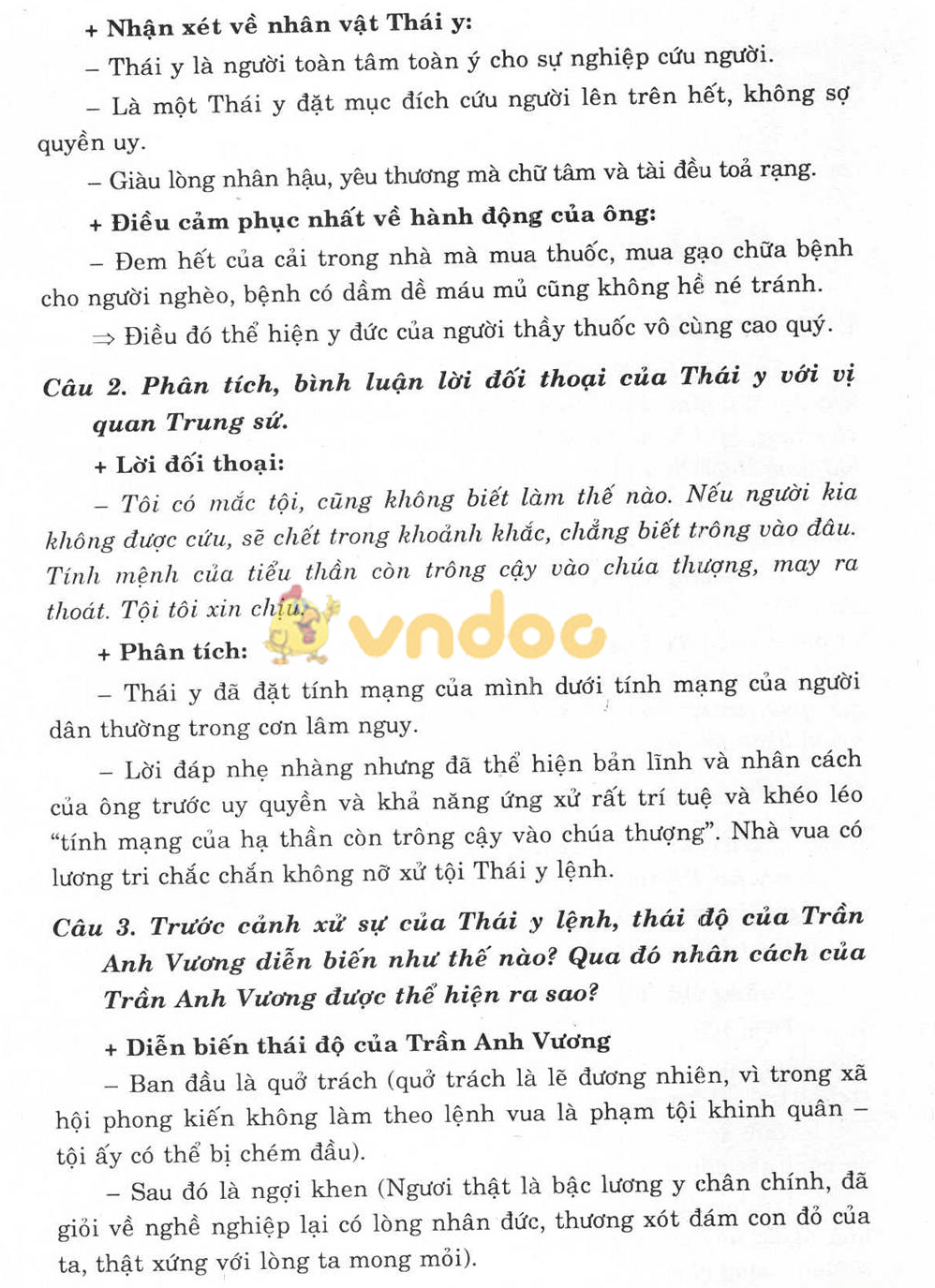Giải bài tập Ngữ văn lớp 6 bài 15: Mẹ hiền dạy con