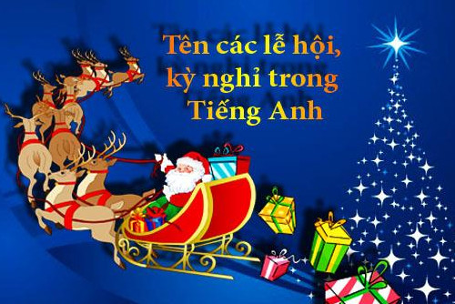 Tên ngày lễ nước ngoài tiếng Anh