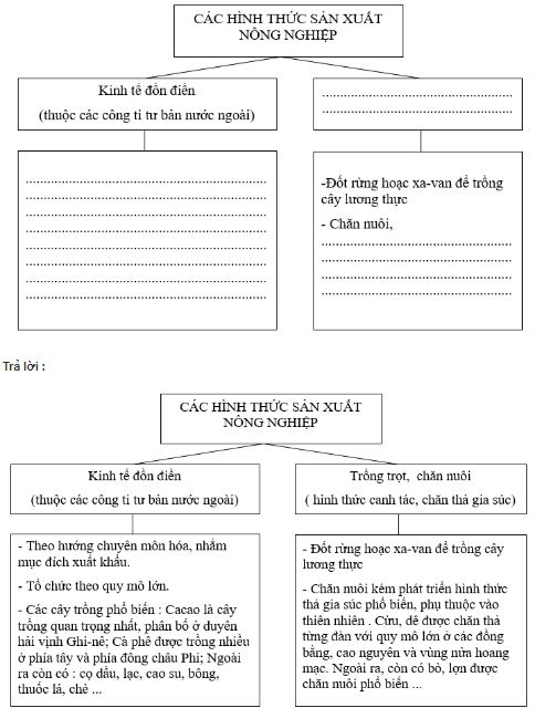 bài tập địa lý