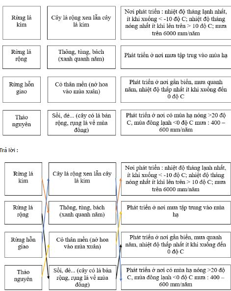 bài tập địa lý