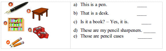 Đề kiểm tra học kì 1 lớp 3 môn tiếng Anh