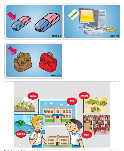 Đề kiểm tra học kì 1 tiếng Anh 3 