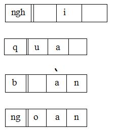 Đề thi học kì 1 Tiếng Việt lớp 1