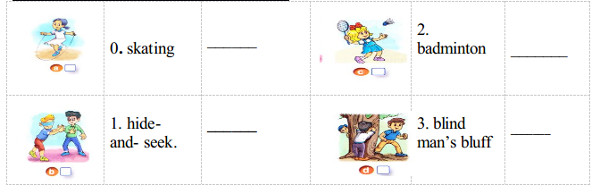 Đề thi học kì 1 môn tiếng Anh 3 