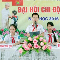 Bài tham luận về học tập đại hội chi Đội