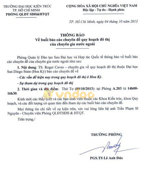 Soạn Văn 7: Văn bản báo cáo