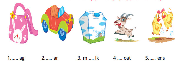 Đề kiểm tra môn tiếng Anh lớp 1 