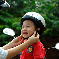 Bài tuyên truyền về việc bắt buộc đội mũ bảo hiểm đối với học sinh